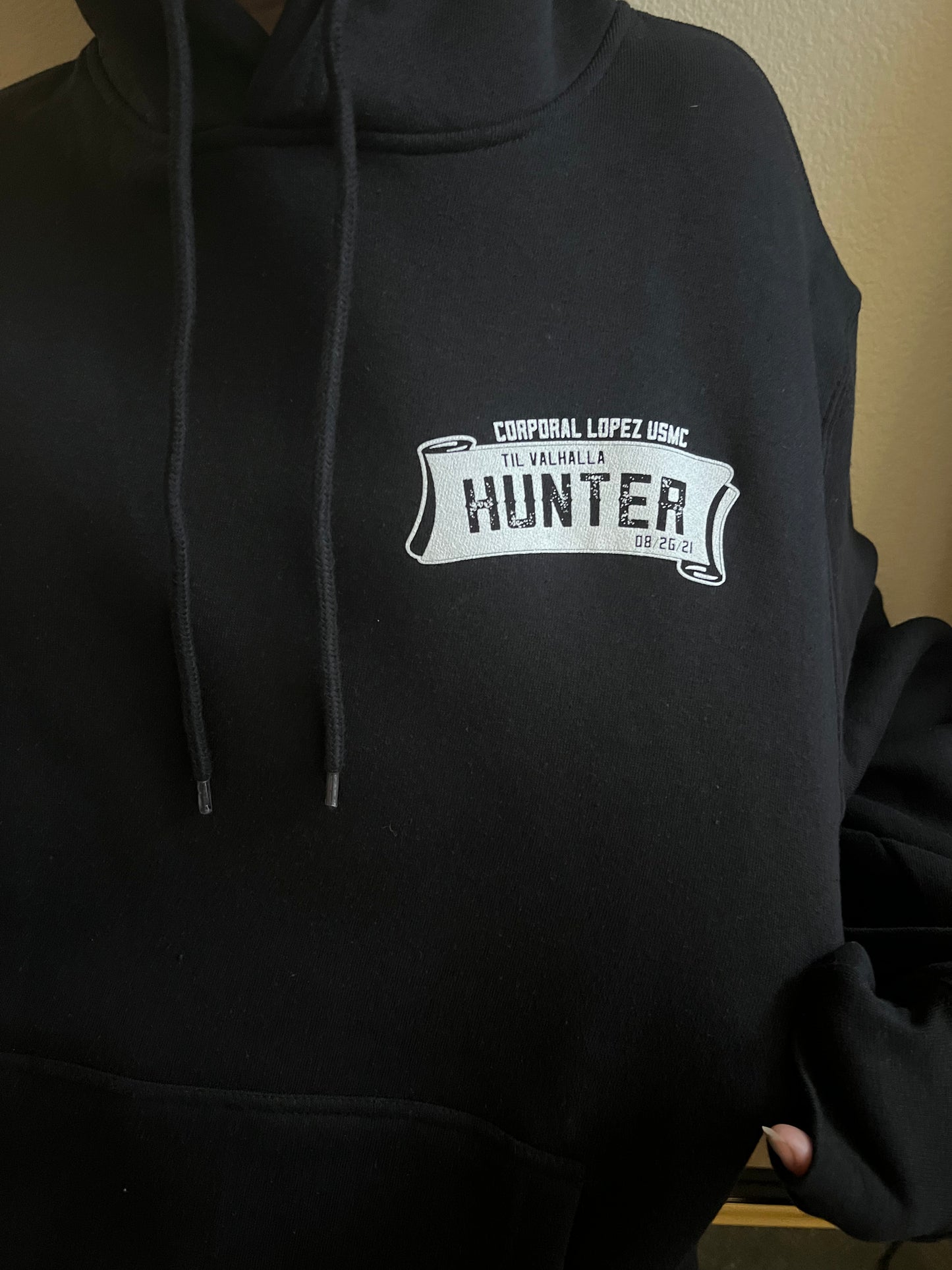 Cpl Lopez tribute sweatshirt (black)