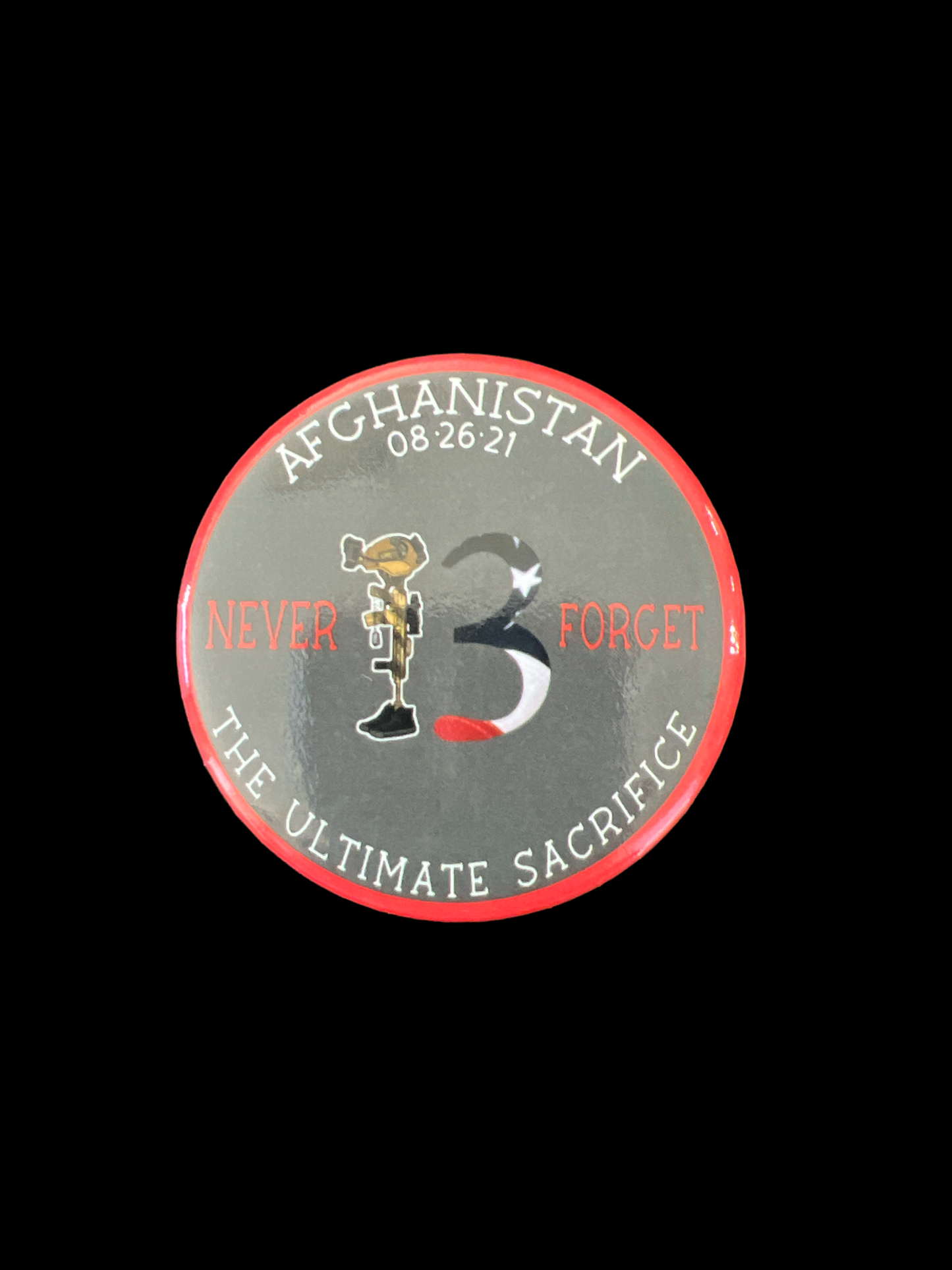 Never Forget 13 button