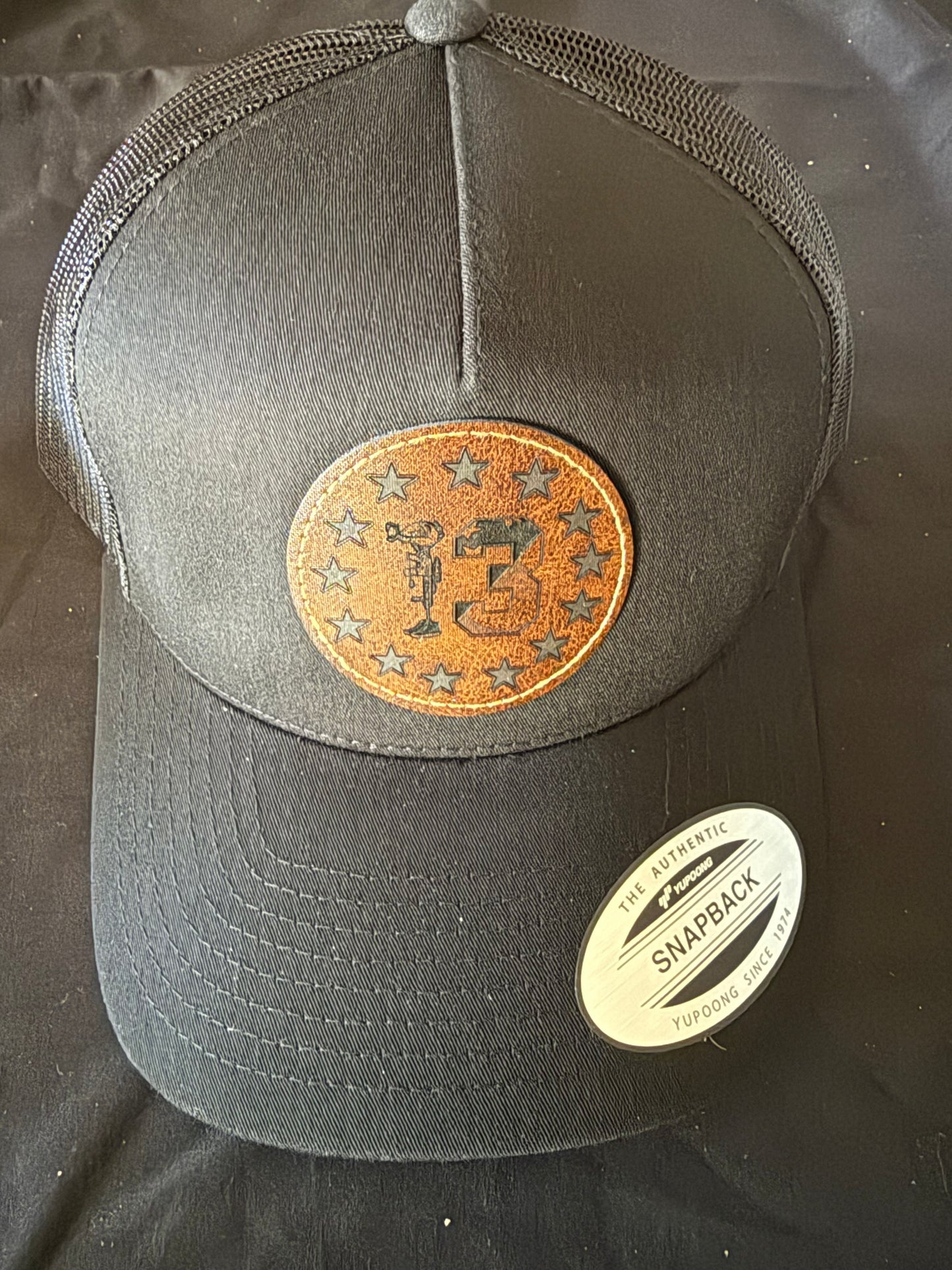 13 patch hat